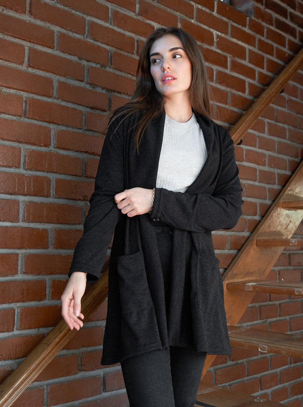 Cardigan Negro