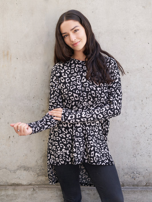 Sweater Largo Print